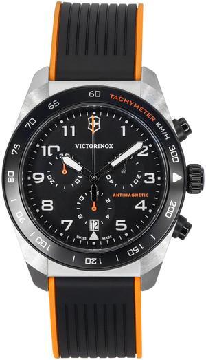 Victorinox Swiss Army Chronograph Black Dial Quartz 100M Men's Watch 242050