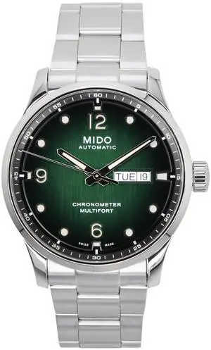 Mido Multifort Green Dial Automatic Casual Men's Watch M038.431.11.097.00