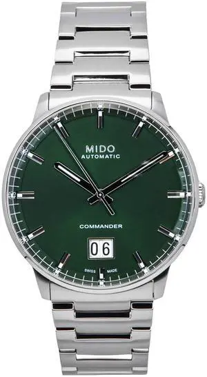 Mido Commander Green Dial Automatic Dress Men's Watch M021.626.11.091.00