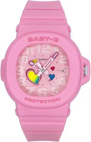 Casio Baby-G Pink Dial Quartz Sports 100M Women's Watch BGA-10-4A Casio Baby-G Pink Dial Quartz Sports 100M Women's Watch BGA-10-4A