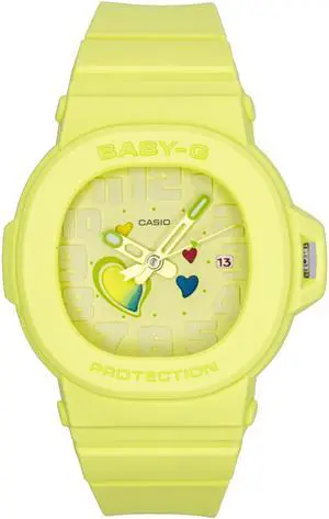 Casio Baby-G Green Dial Quartz Sports 100M Women's Watch BGA-10-3A