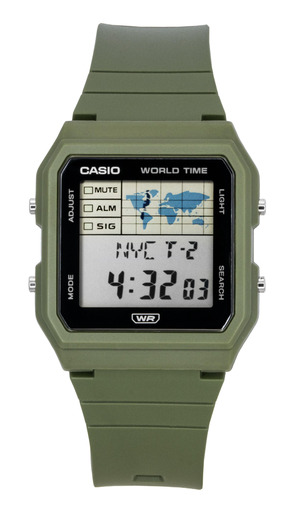 Casio F91WB-7A Classic Digital Watch – White Resin Strap, 7-Year Battery, Chronograph, Alarm