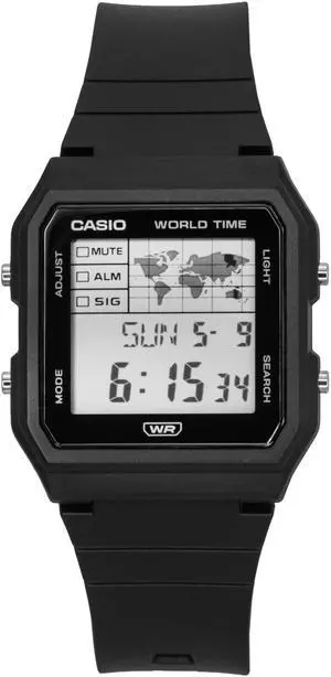 Casio POP Digital Bio Based Resin Strap Quartz LF-30W-1A Unisex Watch