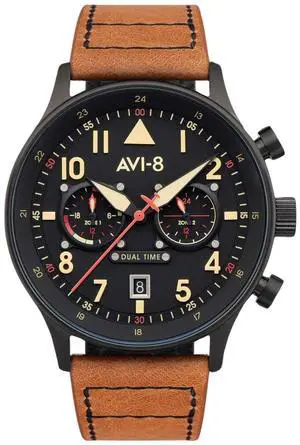 AVI-8 Hawker Hurricane Black Dial Sports Quartz Men's Watch AV-4088-03