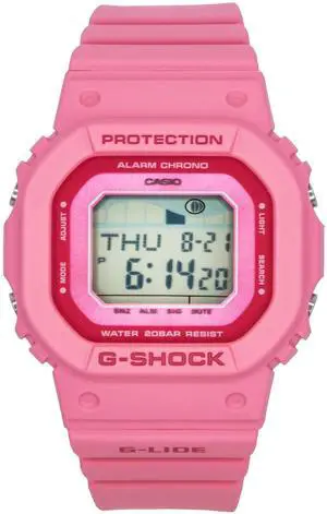 Casio G-Shock Pink Dial Quartz Sports 200M Women's Watch GLX-S5610-4
