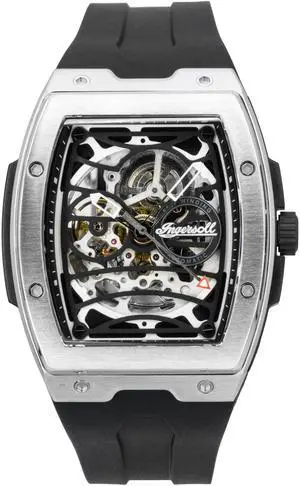 Ingersoll The Challenger Black Skeleton Dial Automatic Casual Men's Watch I12301