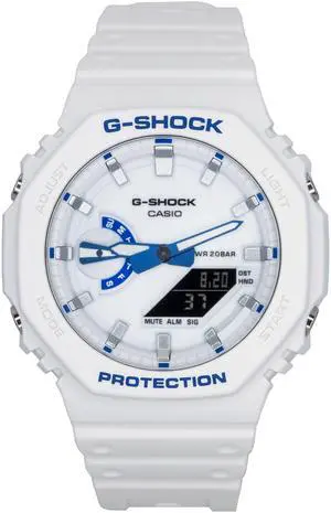 Casio G-Shock White Dial Quartz Sports 200M Men's Watch GA-2100HDS-7A1