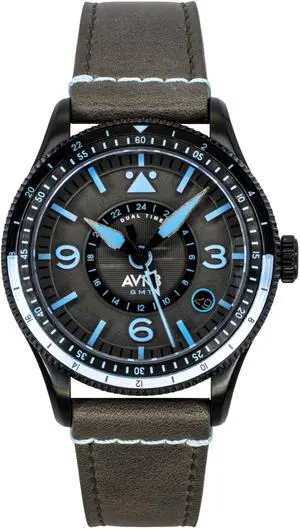 AVI-8 Flyboy Airmaster Grey Dial Automatic Sports Men's Watch AV-4128-05
