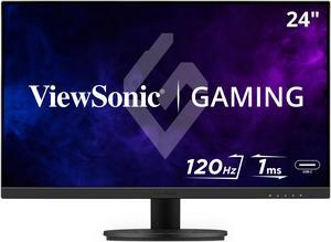 ViewSonic VX2416A 24 Inch 1080p 1ms 120Hz IPS Gaming Monitor with Eye Care, USB C, HDMI 1.4, and DisplayPort Inputs