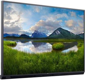 Dell 75" UHD 4K LED Touchscreen Monitor 8 ms 16:9 Brightness 430 cd/m² 1200:1 Anti-glare 3H Hard DisplayPort - D7523QT