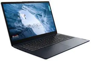 Lenovo IdeaPad 1 15.6" FHD Intel Pentium Silver N6000 1.1 GHz up to 3.3 GHz 4GB DDR4 128GB eMMC Intel UHD Graphics Windows 11 Home Laptop, Blue - 82LX0050US