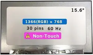 Screen Replacement for HP Probook 450 G8 450 G9 455 G8 455 G9 LCD Display Panel 30 pin (HD 1366×768 Non-Touch)