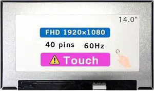 Screen Replacement for Dell Latitude 14 7420 FHD 1920x1080 40 pin LCD Touch Screen Display Panel