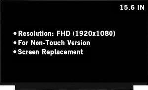 Screen Replacement for B156HAN09.2 72% NTSC FHD 1920x1080 IPS 144Hz 40Pin LED LCD Display Screen Panel