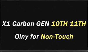 Replacement for Lenovo Thinkpad X1 Carbon 9 10 11 Gen 21CB 21CC 21HM 20XX LP140WU1-SPB1 1920x1200 30 Pins LCD LED Non-Touch Screen Display Digitizer Panel
