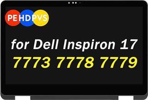 Screen Replacement Laptop Display for Dell Inspiron 17 7773 7778 7779 DP/N 07YG5J 1920x1080 LCD Display Touch Screen Assembly Replacement