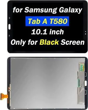 Replacement for Samsung Galaxy Tab A 2016 LCD Screen SM-T580 Display SM-T585 Digitizer T580 T585 LCD Touch Assembly Screen Panel(Black)