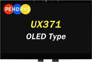 Screen Replacement for ASUS ZenBook Flip S13 UX371 UX371E UX371EA UX371EA-XB76T UX371EA-XH76T UX371EA-XH77T UHD 4K 3840x2160 OLED LCD Touch Screen Display Assembly (OLED Type)