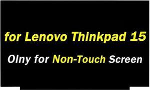 for Lenovo Thinkpad T15 P15 Gen 1/Gen 2 LCD Screen for Thinkpad P15s T15P P15V Gen 1/Gen 2 Display 20W4 20W5 20S6 FHD 1920X1080 60Hz LCD Non-Touch Screen Laptop Panel