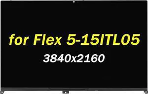 Replacement for Lenovo IdeaPad Flex 5-15 5-15IIL05 5-15ITL05 5-15ALC05 81X3 82HT Series LED LCD Touch Screen Display (Not for 1920X1080 FHD)