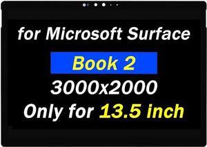 Replacement for Microsoft Surface Book 2 1803 1804 1805 1806 Book 1 1703 1704 1705 1706 LED LCD Display Touch Screen Digitizer Assembly VVX14P048M00 TDM13056(F1) V1.0 3000x2000