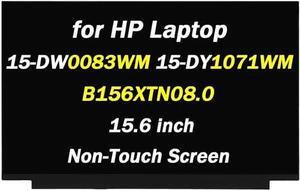 Replacement for HP 15-CS 15-CS0057OD 15-DW0083WM 15-DY1071WM L25336-001 30Pin 1366x768 LCD Screen Laptop Display Panel