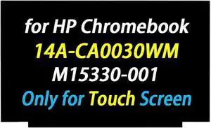 Screen Replacement for HP Chromebook X360 14A-CA0030WM 14A-CA0090WM 14A-CA0010NR 14A-CA0022NR 18W54UA HD 1366x768 LCD Touch Screen Display Panel(Only for Touch Screen)