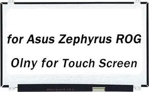 for Asus Zephyrus ROG Strix GL503VS LCD Screen Display GL503VS-DH74 Digitizer FHD 144HZ 40Pins LCD Non-Touch Screen Laptop Panel(Only for Non-Touch Screen)