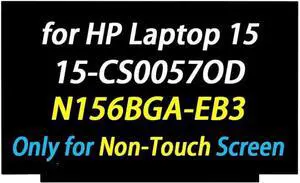 Screen Replacement for HP Laptop 15-CS 15-CS0057OD EDP 30PIN 60HZ HD 1366X768 LCD Screen Laptop Display Panel