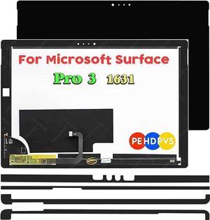 for Microsoft Surface Pro 3 1631 Screen Replacement for Surface Pro 3 LCD Display LTL120QL01-003 Digitizer TOM12H20 2160x1440 12.0 inch LED Display Touch Screen Digitizer Assembly