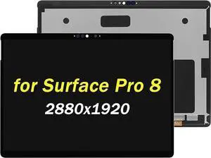 Screen Replacement for Microsoft Surface Pro 8 1983 1982 (2021) 2880x1920 120Hz LCD Display Touch Screen Digitizer Assembly (Only for 13 inch Screen)
