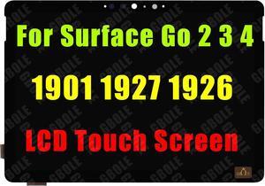 Screen Replacement for Microsoft Surface Go 2 3 4 1901 1927 1926 LCD Display Touch Screen Glass Digitizer Assembly 1920x1280 FHD