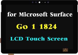 Replacement for Microsoft Surface Go 1 1824 LCD Display Touch Screen Glass Digitizer Assembly 10.5" 1800x1200