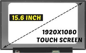 NV156FHM-T07 V8.0 Replacement for Lenovo Ideapad 5-15ARE05 3-15ITL6 Type 82H8 81YQ R156NWF7 R2 LCD Screen 1920X1080 15.6 inch 40 Pins 60Hz LED Display Digitizer Panel (for Touch Screen Only)