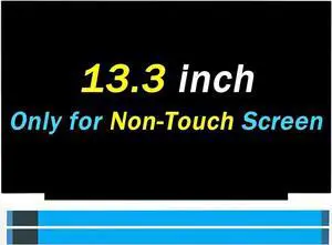 13.3" Replacement for HP EliteBook 735 830 G5 L14387-001 30 Pin 60hz (1920x1080) LCD Screen Display LED Panel Non-Touch Digitizer (Only for Non-Touch Screen)
