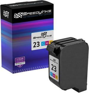 Speedy Inks Remanufactured Ink Cartridge Replacement for HP 23 C1823D (Tri-Color) Compatible with Printers 145 155 170 270 1120C 1120cxi R40 700 and more