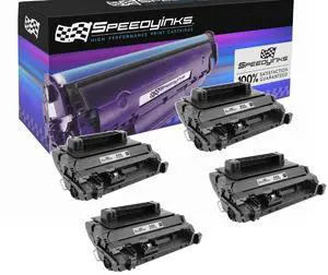 SPEEDYINKS Compatible Replacement for HP 64A Toner Cartridge CC364A Standard Yield (Black, 4-Pack) LaserJet P4014dn, P4014n, P4015dn, P4015n, P4015tn, P4015x, P4515n, P4515tn, P4515x, P4515xm SPEEDYINKS Compatible Replacement for HP 64A Toner Cartridge CC364A Standard Yield (Black, 4-Pack) LaserJet P4014dn, P4014n, P4015dn, P4015n, P4015tn, P4015x, P4515n, P4515tn, P4515x, P4515xm