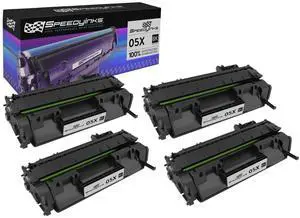 SPEEDYINKS Compatible Toner Cartridge Replacement for HP 05X / CE505X / HP05X for HP Laserjet P2055DN, P2035, P2035n, P2055X, P2055d, 2055DN (Black, 4-Pack) SPEEDYINKS Compatible Toner Cartridge Replacement for HP 05X / CE505X / HP05X for HP Laserjet P2055DN, P2035, P2035n, P2055X, P2055d, 2055DN (Black, 4-Pack)