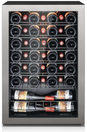Ca'Lefort 46 Bottle Wine Refrigerator Cooler, 4.59 Cu.ft Mini Wine Cellar Wine Fridge with Dual-Pane Glass Door, Adjustable Shelves, 3-Color LED, 37-65°F Freestanding/Under Counter for Home Bar Office Ca'Lefort 46 Bottle Wine Refrigerator Cooler, 4.59 Cu.ft Mini Wine Cellar Wine Fridge with Dual-Pane Glass Door, Adjustable Shelves, 3-Color LED, 37-65°F Freestanding/Under Counter for Home Bar Office
