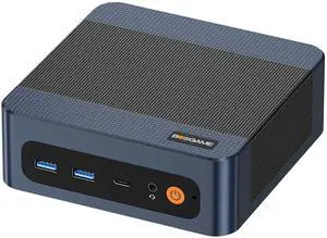 BOSGAME P3 Mix Mini PC, AMD Ryzen 7640HS (6C/12T, up to 5.0 GHz), 16GB DDR5 4800MHz 512GB SSD, 4K Triple Display, USB 4.0, Dual 2.5G LAN, Wi-Fi 6E, BT5.2 BOSGAME P3 Mix Mini PC, AMD Ryzen 7640HS (6C/12T, up to 5.0 GHz), 16GB DDR5 4800MHz 512GB SSD, 4K Triple Display, USB 4.0, Dual 2.5G LAN, Wi-Fi 6E, BT5.2