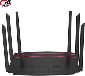 : NDUP High-Speed Wireless Router - 1000Mbps Qualcomm/5G Baseband, Dual-Module AP Architecture with MARvEi & MEDIATEK, Versatile SIM Card & Network Cable Connectivity, Supports 32 Devices, 100m Ra