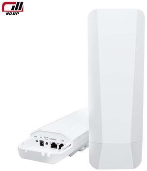 NDUP Wireless AP/Bridge MWS-BS900M with MT7621AT+MT7612EN Chip, 128MB Memory, 900Mbps Max Rate, Dual 10/100/1000Mbps Ethernet Ports, Built-in 14dBi Antenna, 5.8GHz Frequency Band