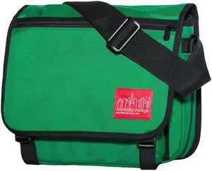 Manhattan Portage Europa Laptop Messenger Bag, Laptop Messenger Bag with Zipper and Compartments, Everyday Carry Laptop Bag for Men & Women, Green.
