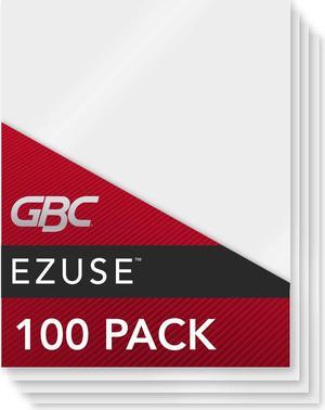 GBC Laminating Sheets, Thermal Laminating Pouches, Menu Size, 5 Mil, EZUse, 100 Pack (3740474CF)