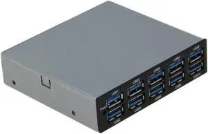 SEDNA - Internal 10 Port USB 3.0 Hub (Floppy Bay)