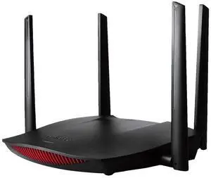 Edimax Gemini Smart Wi-Fi 5 AC2600 Gaming Router, MU-MIMO, Dual-Band, Gigabit Ethernet, Ultra Long Range, Beam Forming, Smart Roaming Enabled (RG21S)