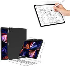 SWITCHEASY CoverBuddy iPad Pro Case 11 Compatible with Magic Keyboard & Like-Paper Screen Protector 11