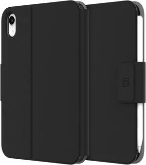 Sureview Black Vegetable Leather Flip Case for iPad mini 6 2021