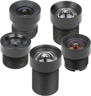 Arducam M12 Lens Kit, Low Distortion M12 Mount Lenses for Arduino and Raspberry Pi Camera