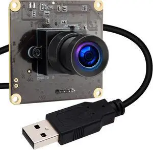 ALPCAM 1080P USB Camera Module HD 2MP High Speed 60fps 120fps 260fps Indudtrial Mini Webcam UVC Golf Swing Camera Module with No Distortion Lens for Linux Windows Android